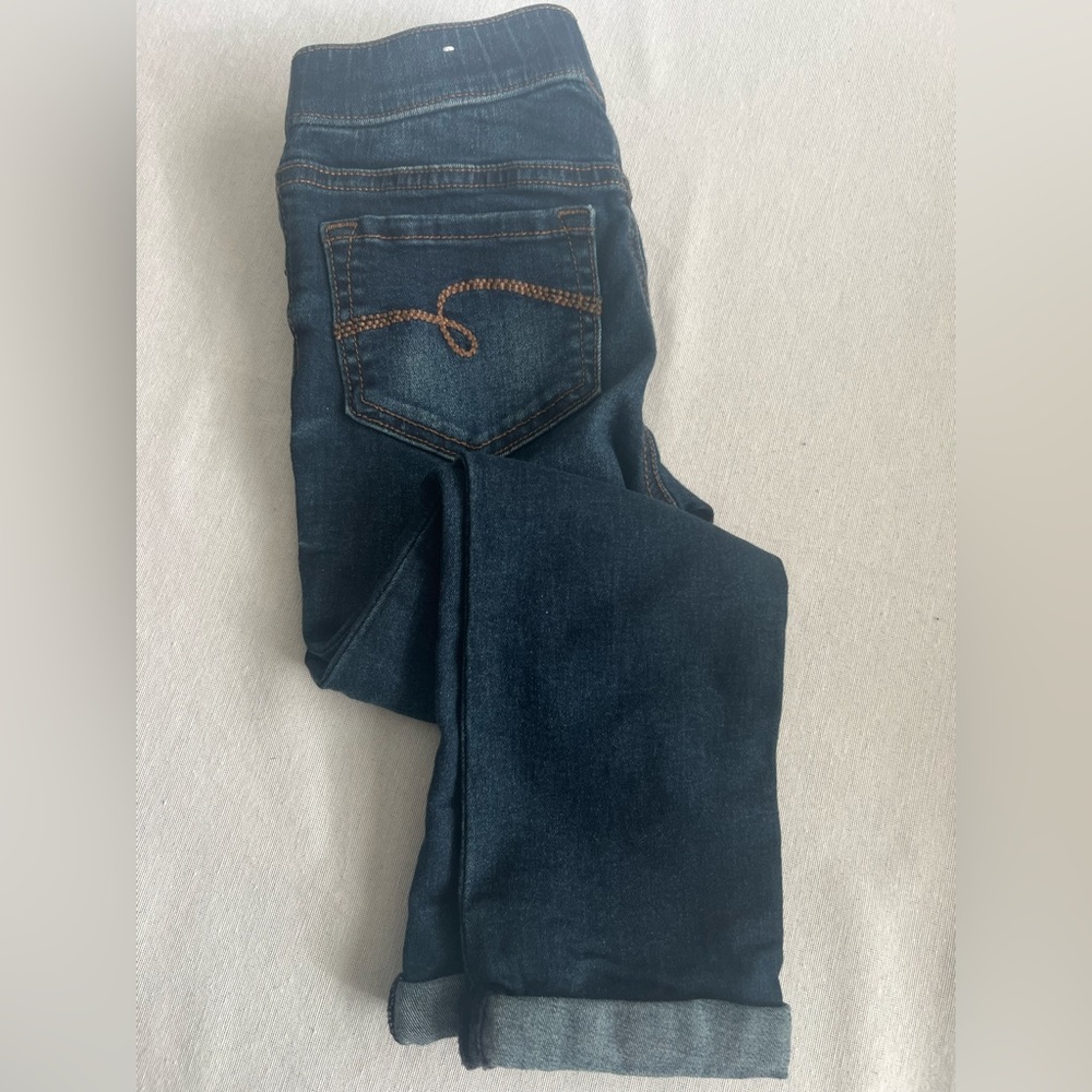 Girls Justice denim capris size 8 - Picture 1 of 4